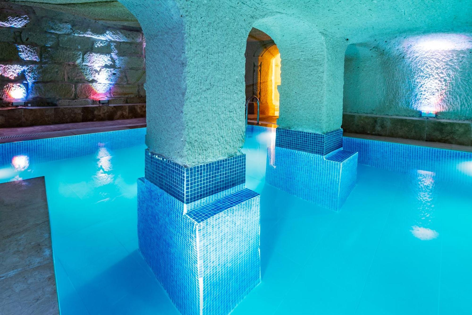 Отель Cappadocia Inans Cave & Swimming Pool Hot Невшехир Экстерьер фото