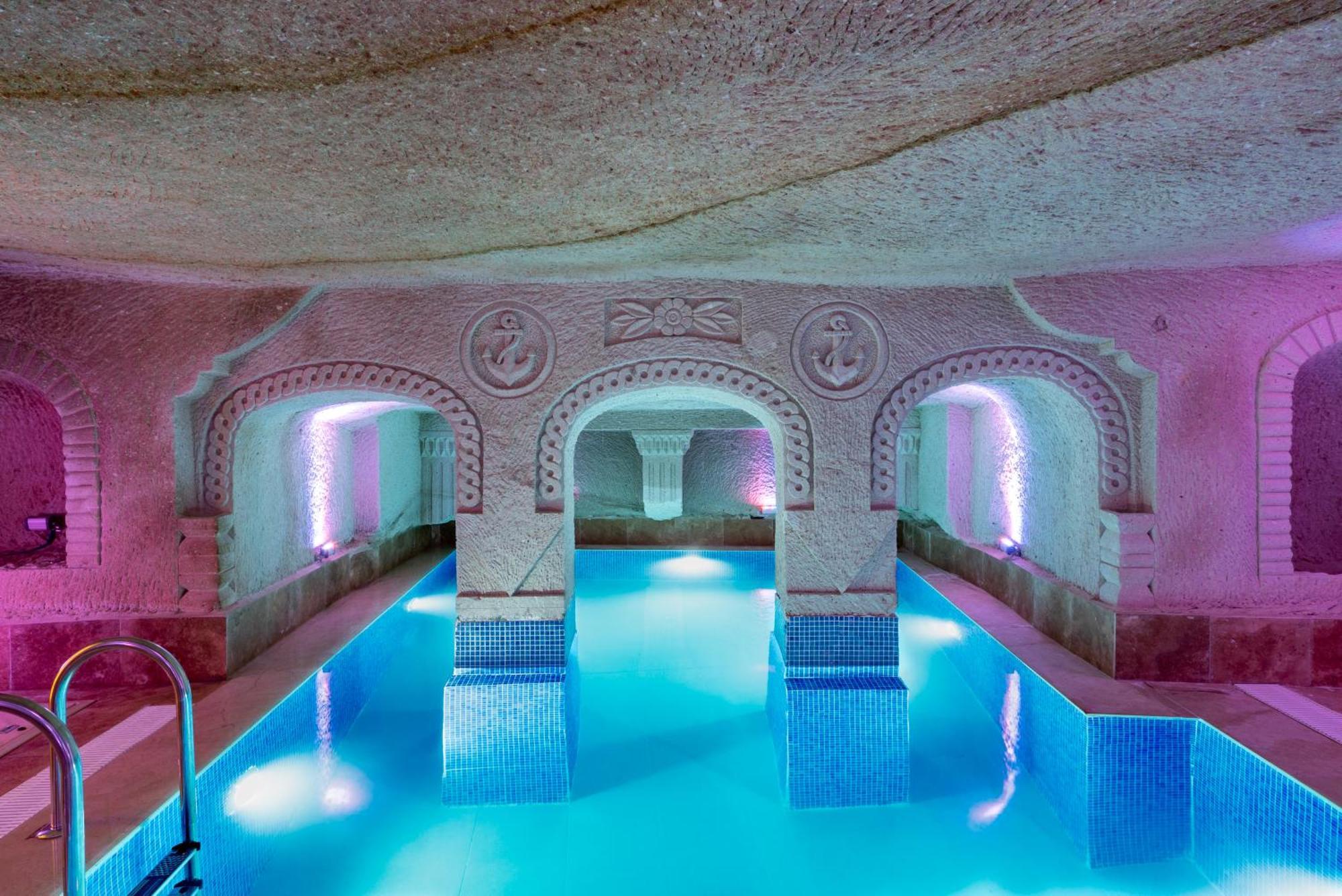Отель Cappadocia Inans Cave & Swimming Pool Hot Невшехир Экстерьер фото