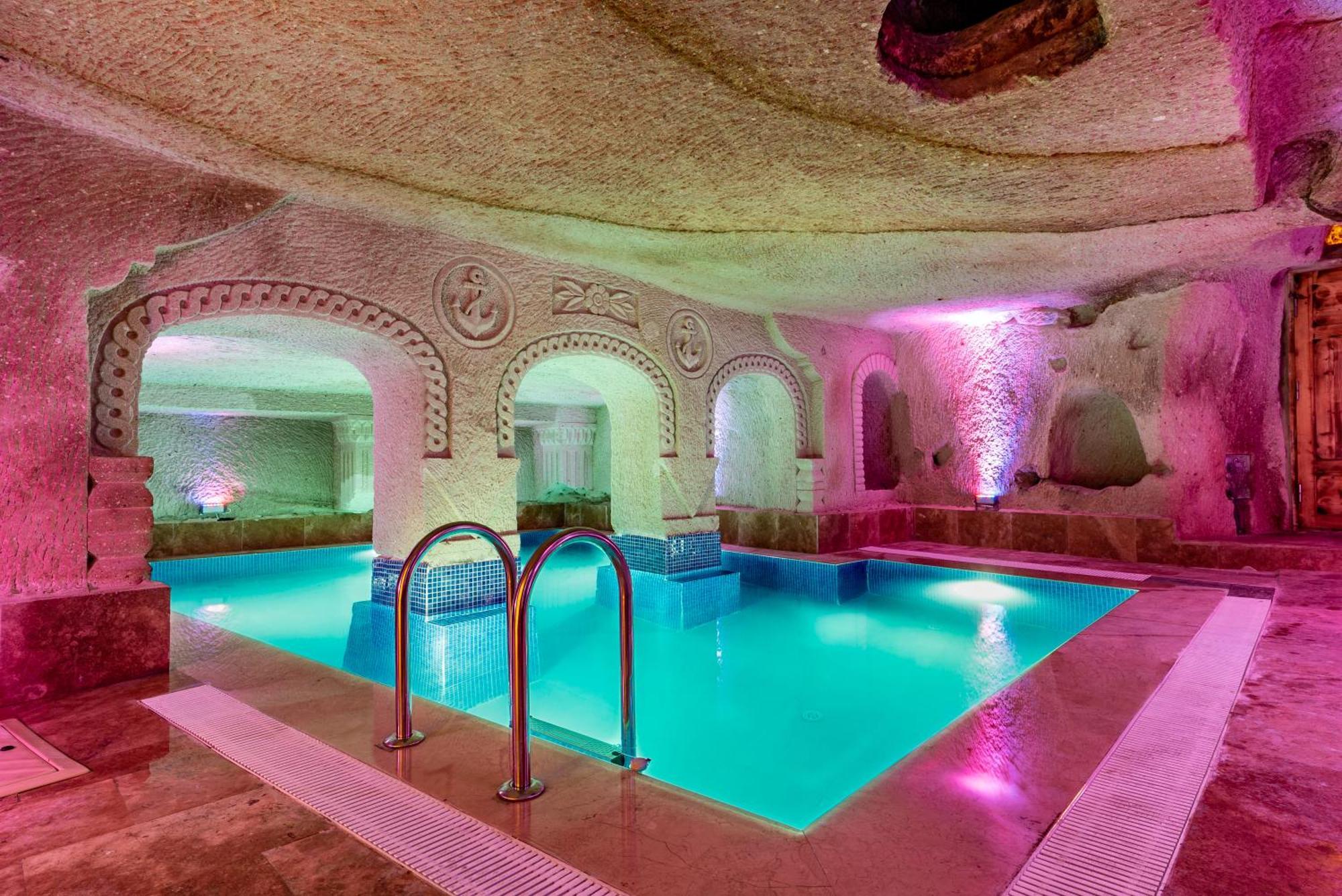 Отель Cappadocia Inans Cave & Swimming Pool Hot Невшехир Экстерьер фото