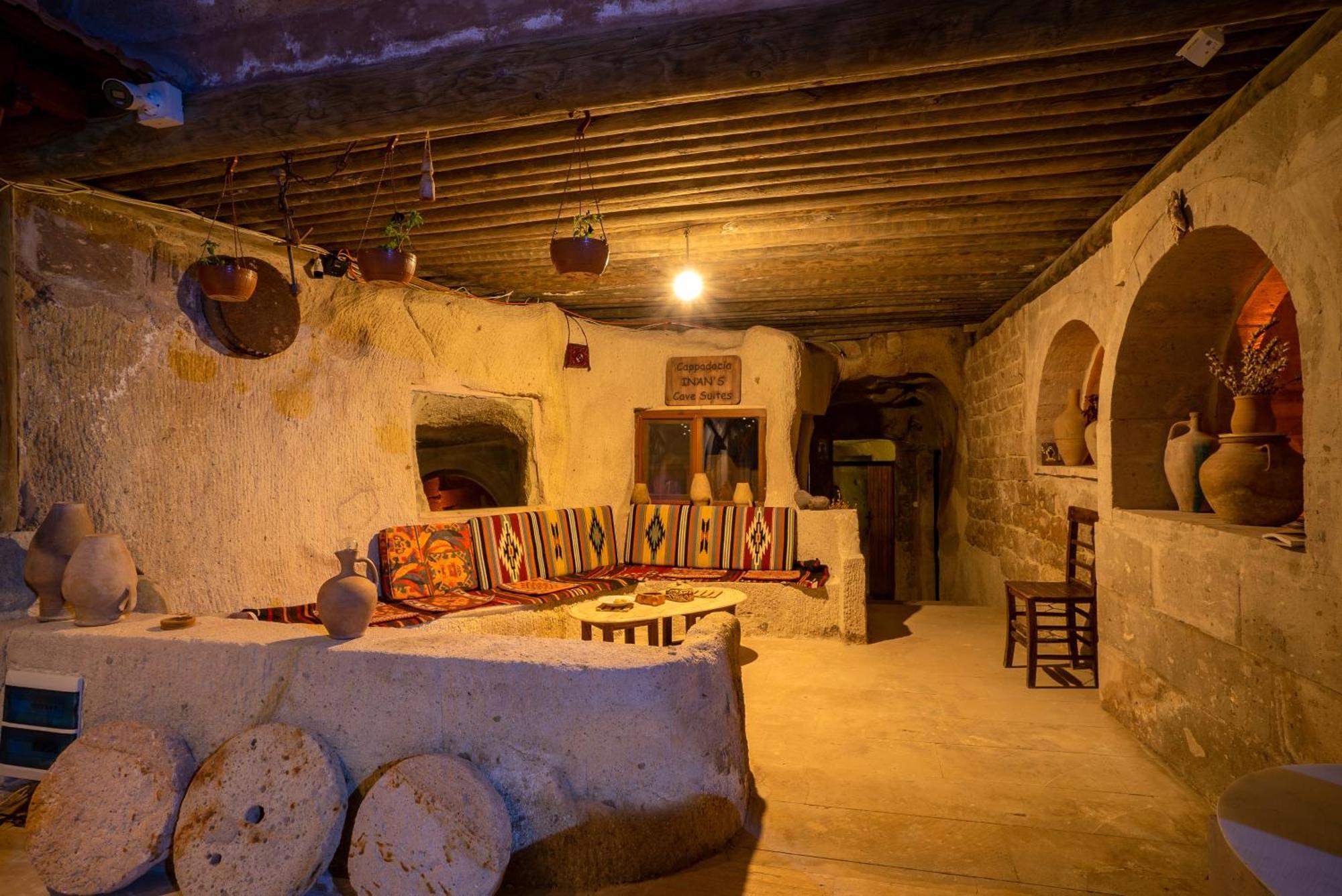 Отель Cappadocia Inans Cave & Swimming Pool Hot Невшехир Экстерьер фото