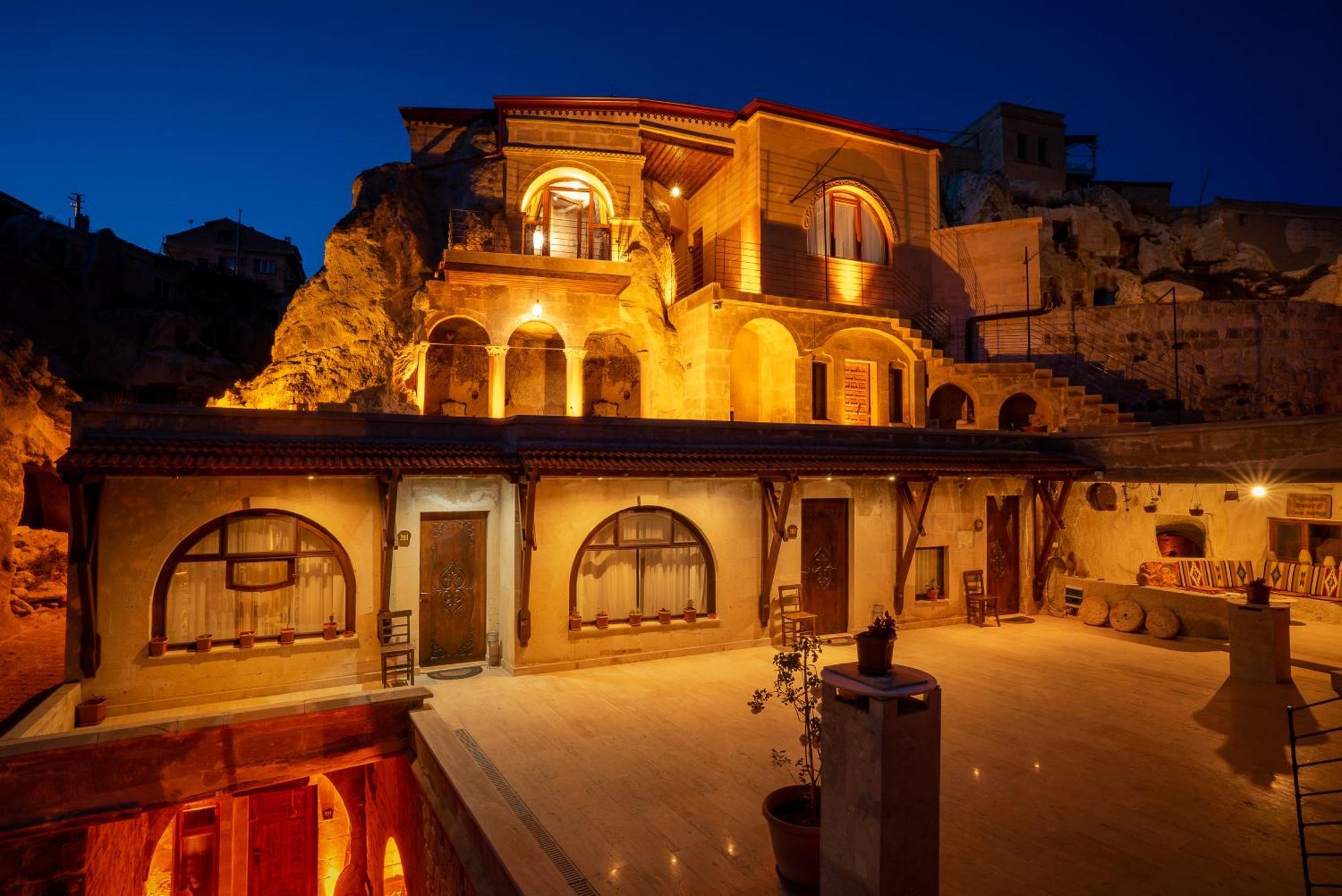 Отель Cappadocia Inans Cave & Swimming Pool Hot Невшехир Экстерьер фото
