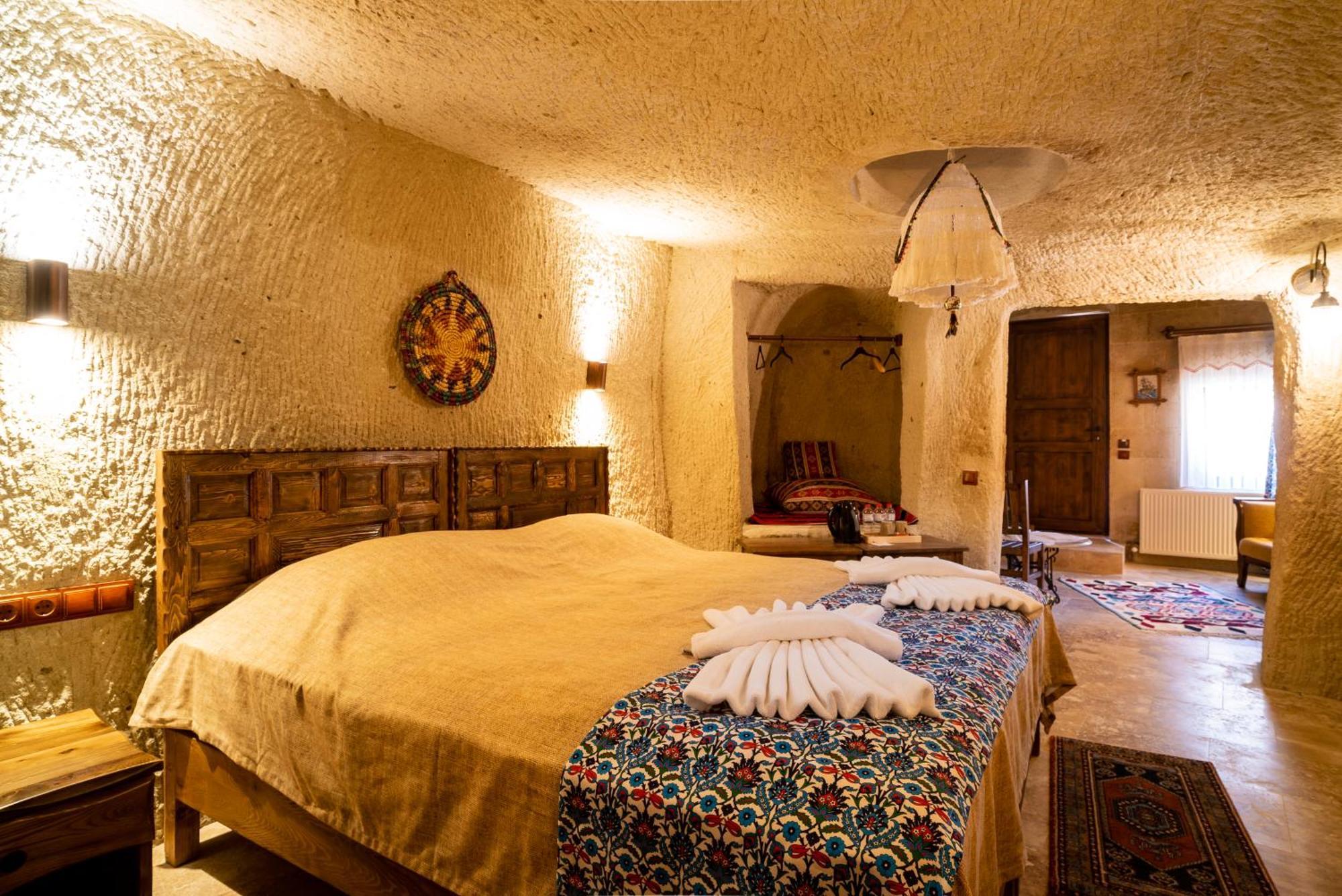 Отель Cappadocia Inans Cave & Swimming Pool Hot Невшехир Экстерьер фото