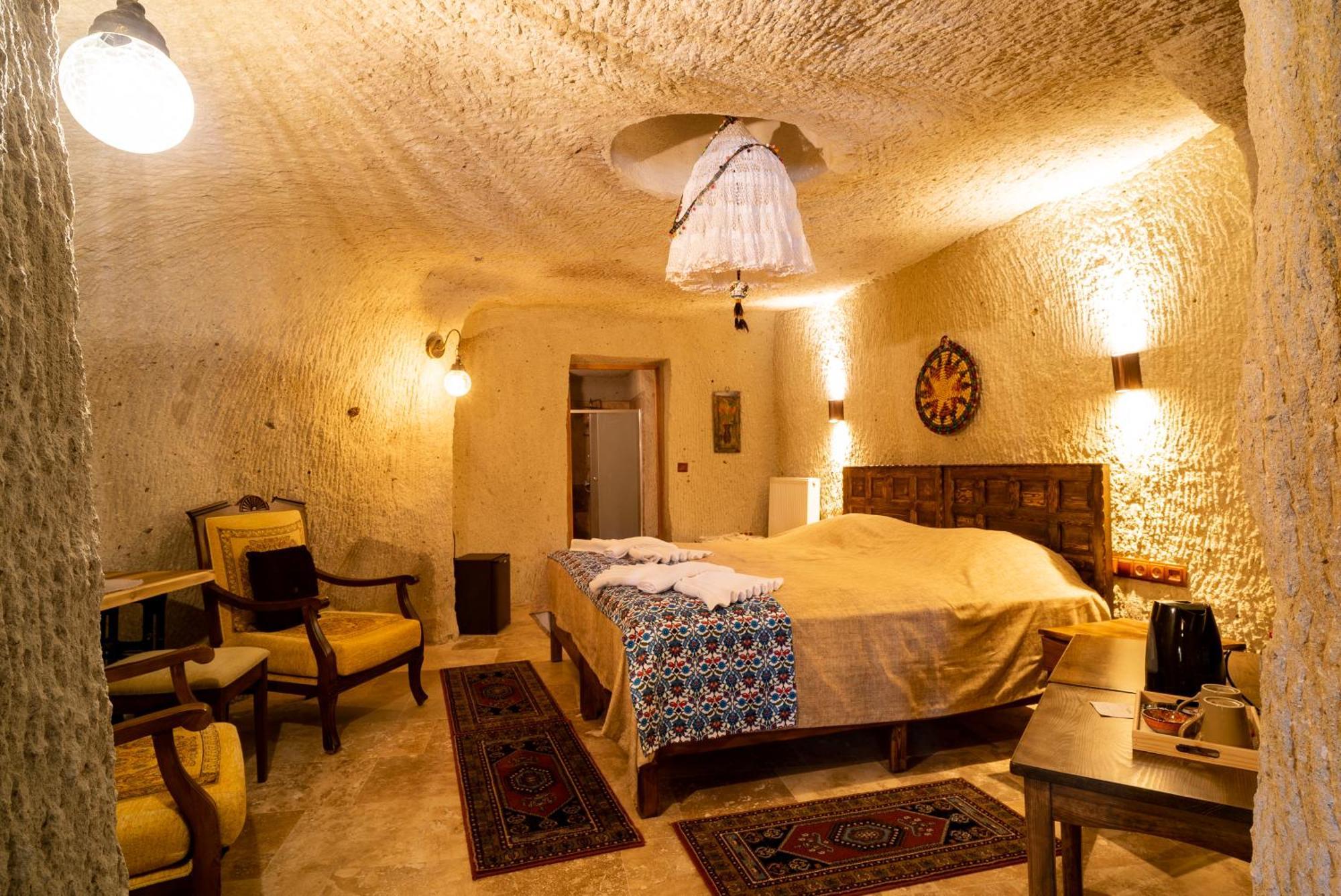 Отель Cappadocia Inans Cave & Swimming Pool Hot Невшехир Экстерьер фото