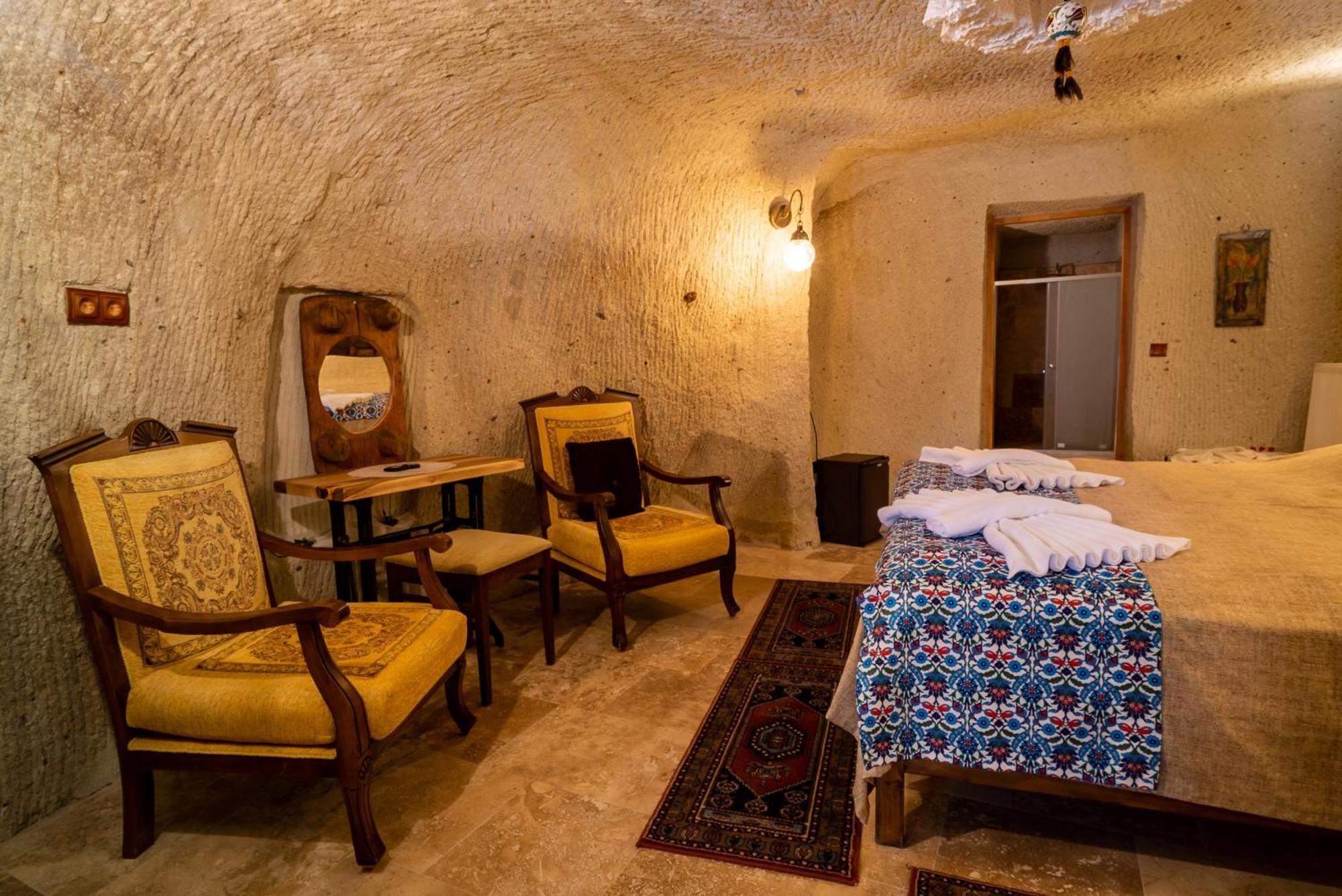 Отель Cappadocia Inans Cave & Swimming Pool Hot Невшехир Экстерьер фото