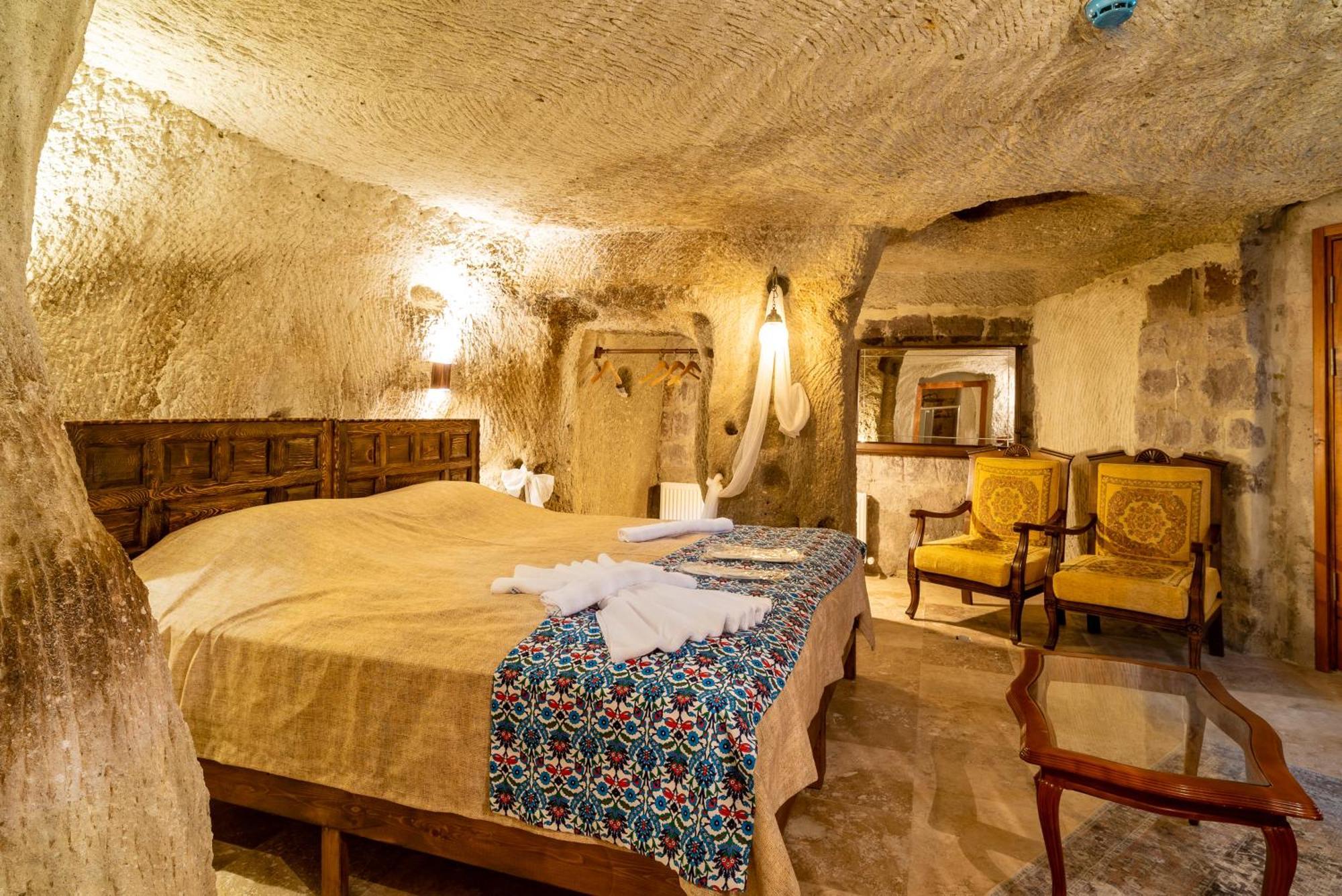 Отель Cappadocia Inans Cave & Swimming Pool Hot Невшехир Экстерьер фото