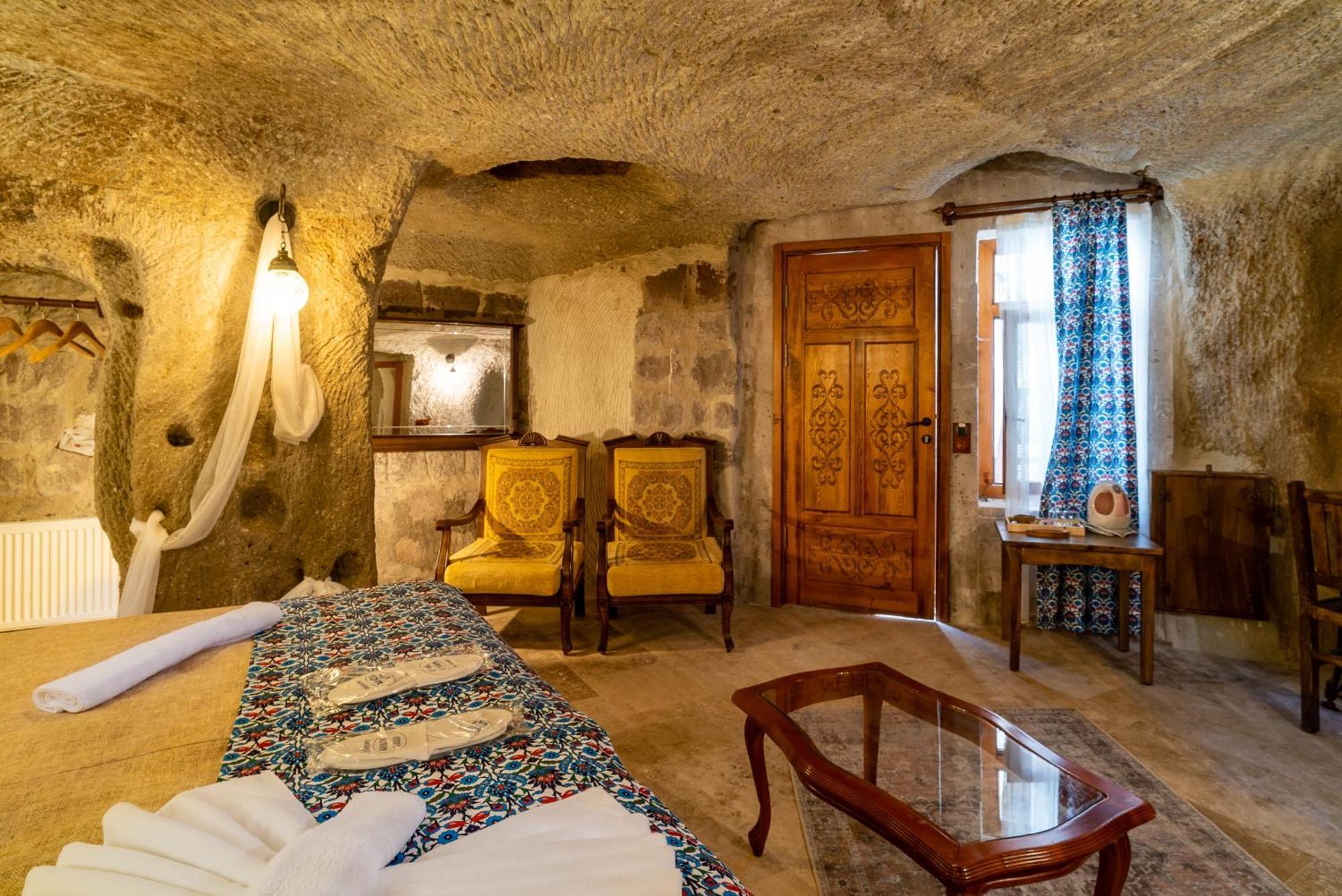 Отель Cappadocia Inans Cave & Swimming Pool Hot Невшехир Экстерьер фото